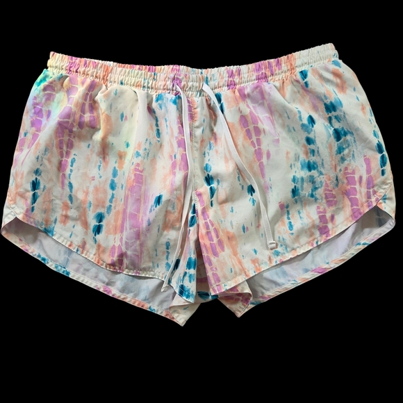 Old Navy Women's Pastel Colorful Athletic Shorts Size Med - Picture 1 of 5